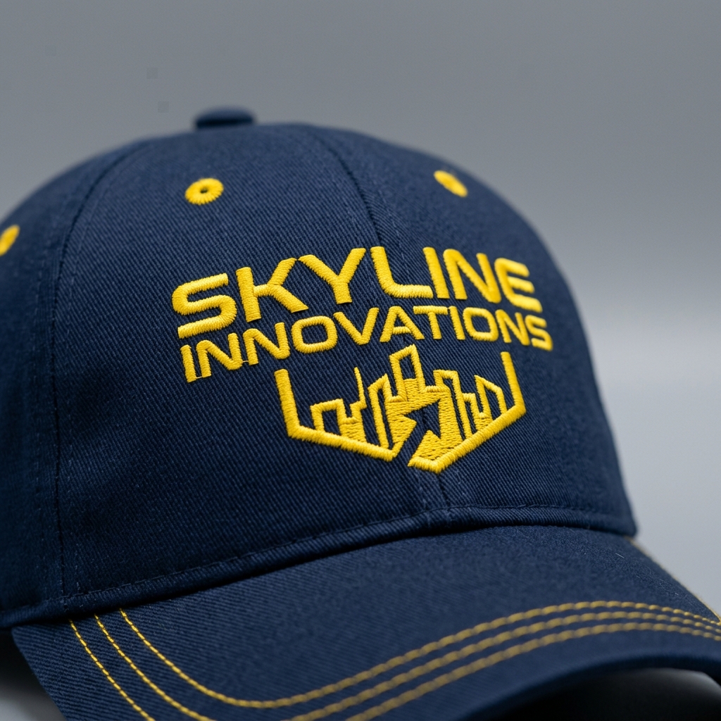 Cap Embroidery Digitizing Sample